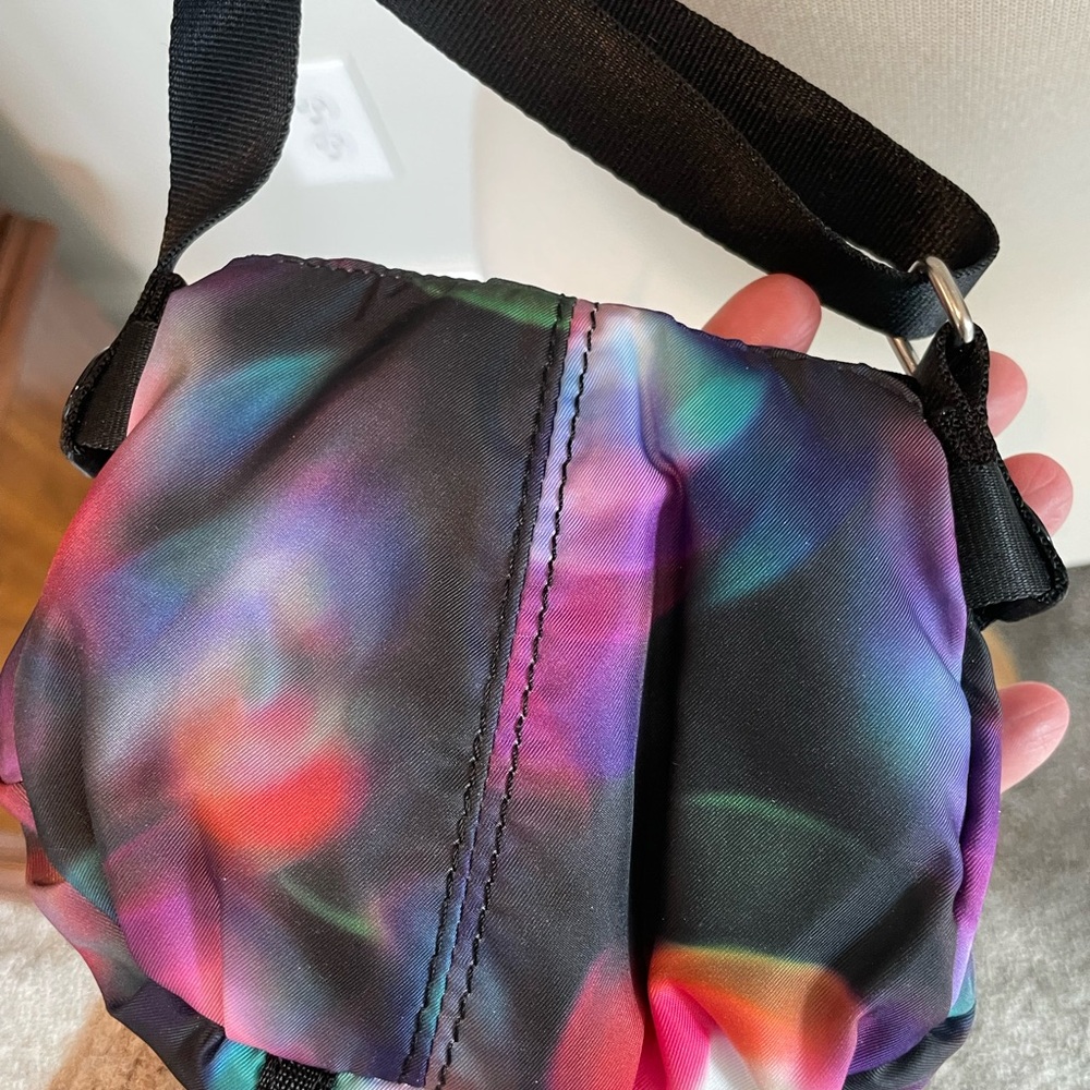Kipling Women's Multicolor mini Nylon Crossbody Bag with adjustable strap. - Picture 7 of 8